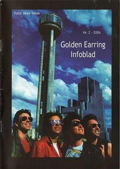 Golden Earring fanclub magazine 2006#2 front cover